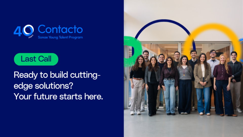 Last Call: final days to apply for Sonae Contacto